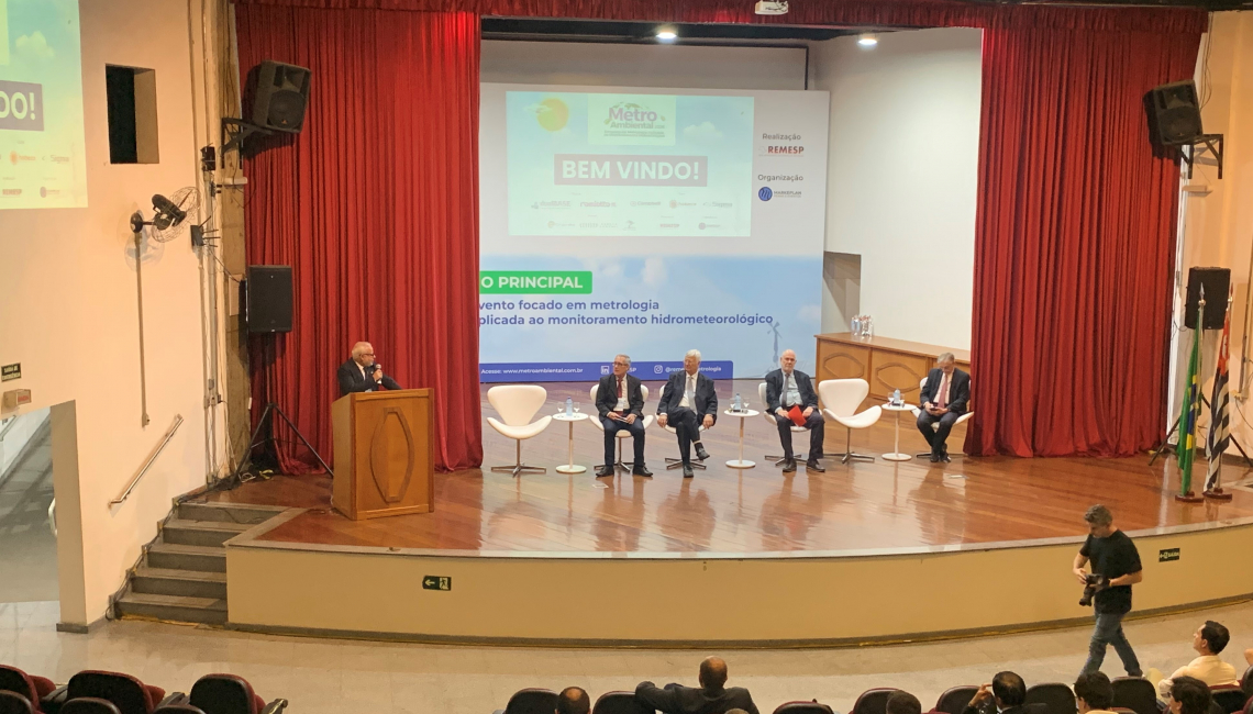 Ipem-SP participa do Simpósio de Metrologia Aplicada ao Monitoramento Meteorológico no 2° MetroAmbiental 